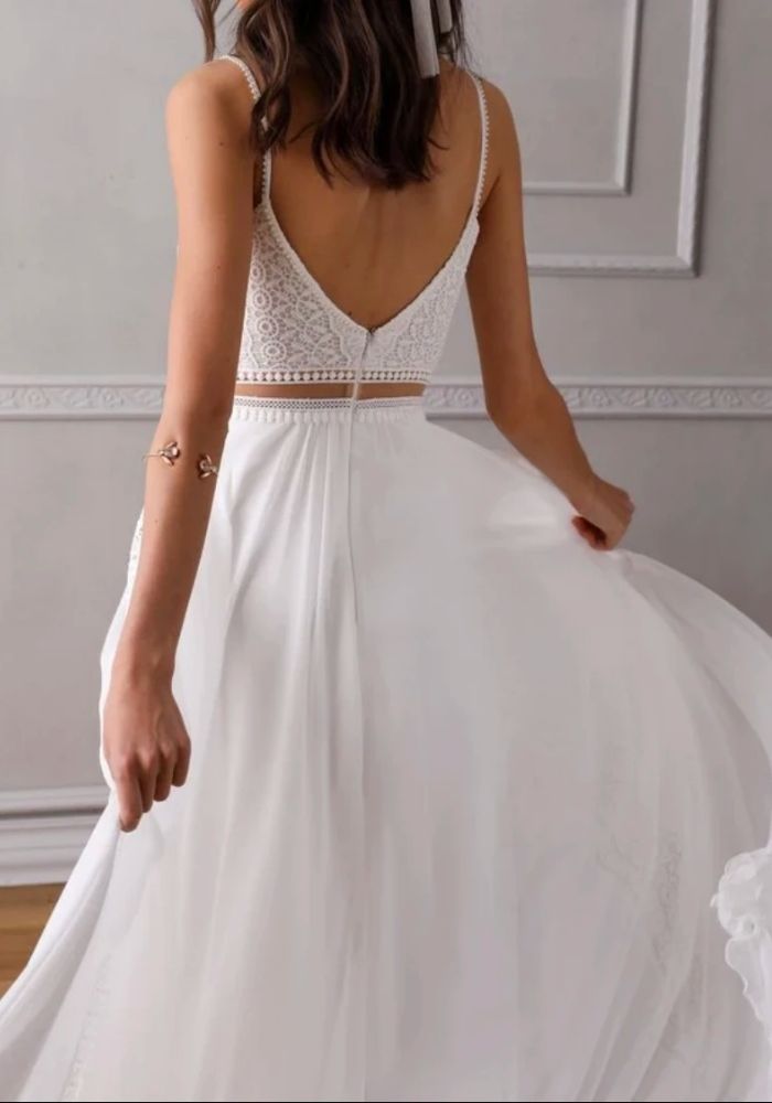 Cocktailkleid für Hochzeit weiß