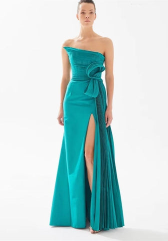 Cocktailkleid Hochzeit Gast Klassisch Trägerlos