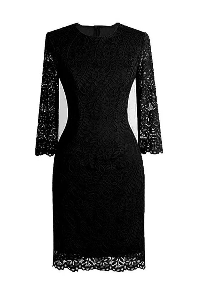 Cocktailkleid Hochzeit Gast Spitzenkleid